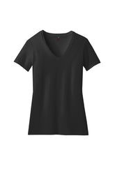 DM1190L District® Women’s Perfect Blend® CVC V-Neck Tee - Black